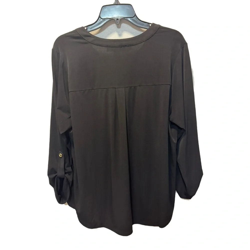 Michael Kors Elegant Black Blouse